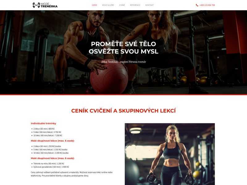 Fitness trenér/studio